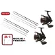 Carp Expert Max2 Double Tip 360cm Angelset (2 Ruten + 2 6000er Rollen)