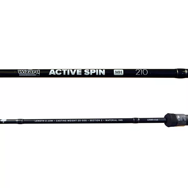 Wizard Active Spin Medium Heavy 2,40m 20-50gr 2-teilige Spinnrute