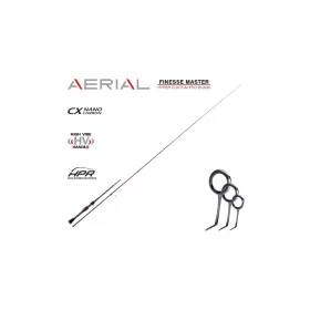 Rapture Aerial 1,98m 2-12gr 1+1-teilige Spinnrute