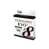 Daiwa Tournament X8 Braid Evo+ Dunkelgrün 0,08mm 135m Geflochtene Hauptschnur