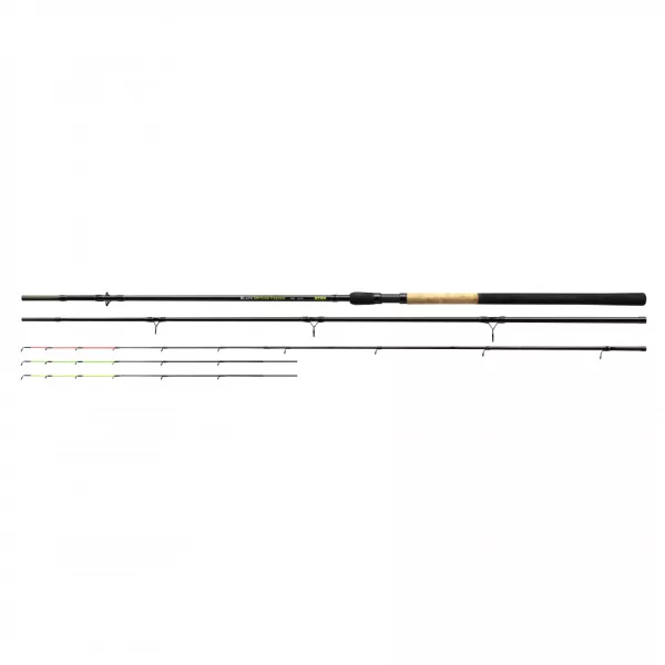 Stég Black Method Feeder 330MH 30-90gr 3+3 teilige Feeder Rute