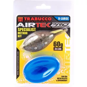   Trabucco Airtek Pro Feeder Specialist 60gr Method Korb und Füllung