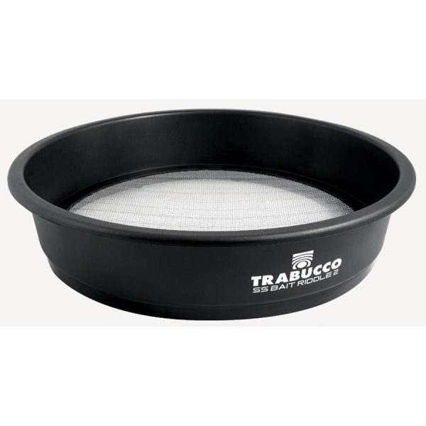 Trabucco GNT Black Riddle Bucket 17l 38cm 2x2mm Sieb