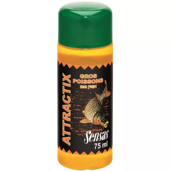 Sensas Attractix Carp-Big Fish Flüssiges Aroma 75ml