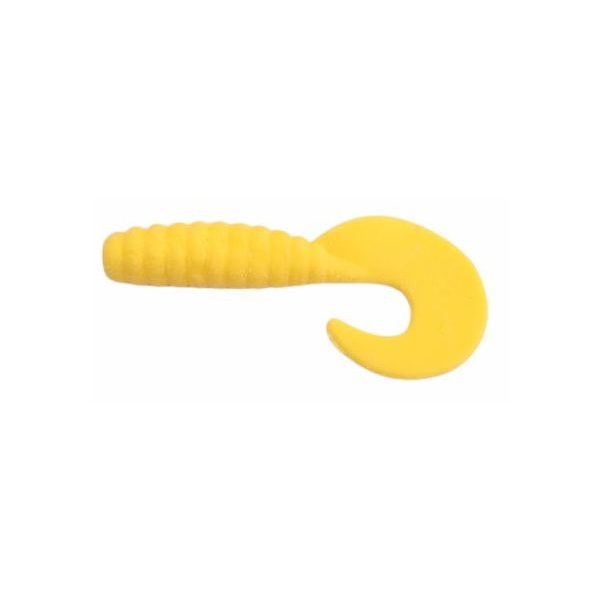 Trabucco Yummy Bait Curly Tail Creme 4cm Plastikköder 8 Stück