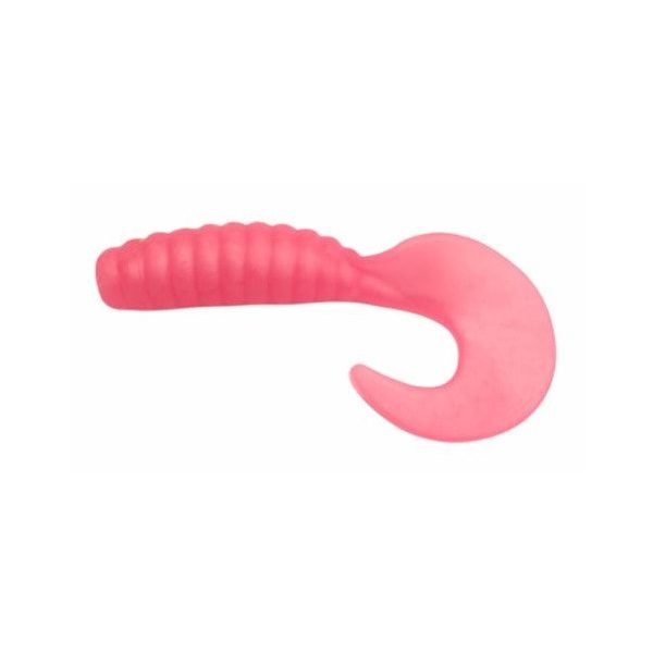 Trabucco Yummy Bait Curly Tail Bubble Gum 4cm Plastikköder 8 Stück