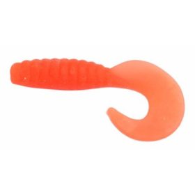   Trabucco Yummy Bait Curly Tail Orange 4cm Plastikköder 8 Stück