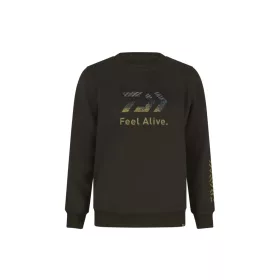 Daiwa D-Vec Crew Neck Zander Dark Olive Pullover M