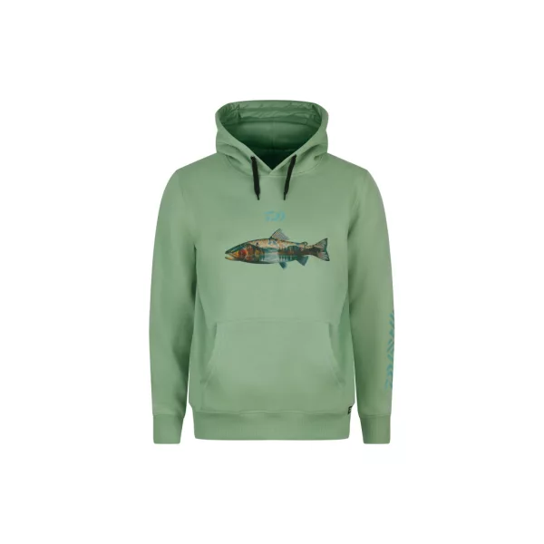 Daiwa Trout Pistaccio Kapuzenpullover XL