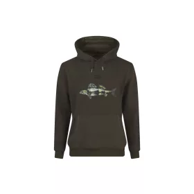 Daiwa Zander Dark Olive Kapuzenpullover XL
