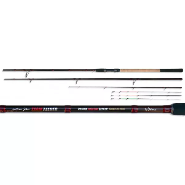 Team Feeder By Döme Power Fighter Feeder 390MH 30-90gr Feeder Rute