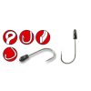 Gamakatsu Preda Trailer Hooks Black #1 Haken