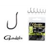 Gamakatsu G-Carp Wide Gape Super Schwarz 2 10 Stk./Packung Mit Öhr Mit Mikro-Widerhaken Karpfenhaken