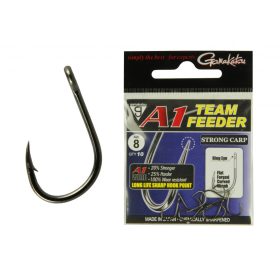   Gamakatsu A1 Team Feeder Pellet Carp Schwarz 6 10 Stk./Packung Geöhrt Mit Widerhaken Feederhaken
