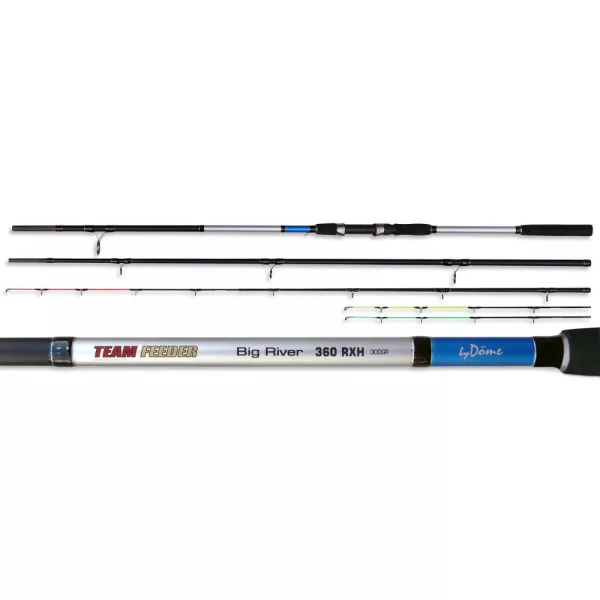 Team Feeder By Döme Big River 330 RXH 100-300g Feeder Rute