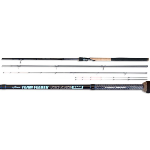 By Döme TF Fine Max 360M 25-70gr 3+3-teilige Feeder Rute