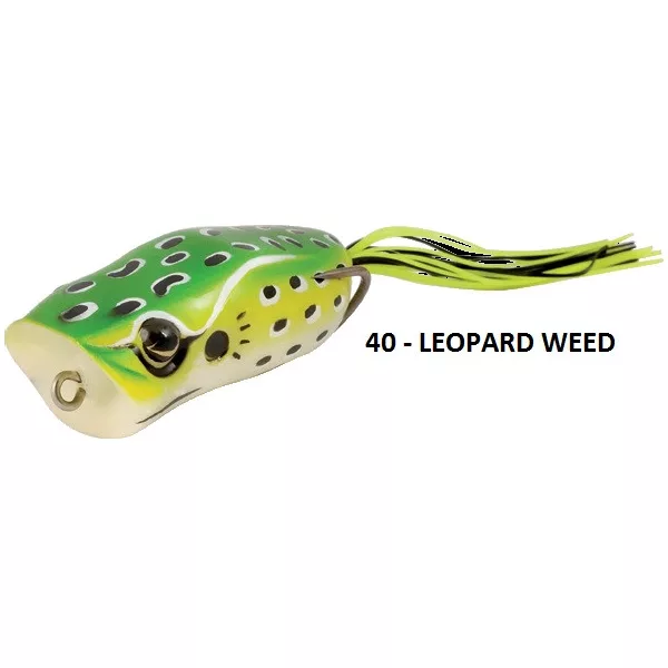 Rapture Popperfrosch 6cm 15gr Leop. Weed Gummifrosch