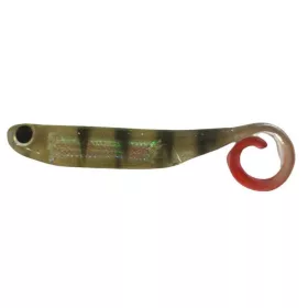   Rapture Power Minnow Curly Tail 7,5cm Perch Plastikköder 6 Stk.
