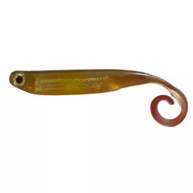   Rapture Power Minnow Curly Tail 7,5cm Brownie Plastikköder 6 Stk.
