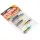 Rapture Power Minnow Set Shad Tail Clear Water 7,5cm 5gr Weichgummiköder 4 Stück