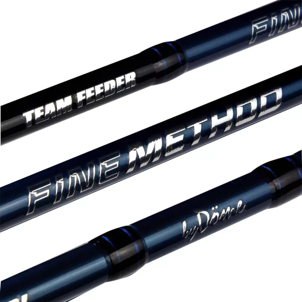 Team Feeder By Döme Fine Method Feeder 330L 3,30m 10-30gr 3+3-teilige Feeder Rute