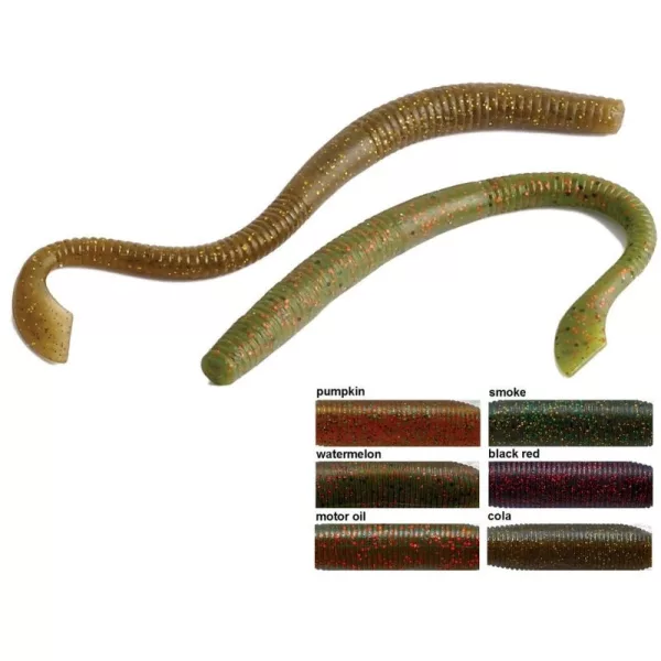 Rapture W. Nightcrawler P.T. 15cm Rauch Gummiköder 10 St.