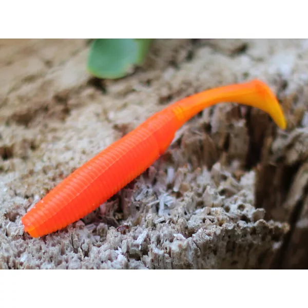 Rapture Power Shad Dual 7,5cm Rot Flamme Gelb Kunststoffköder 15Stück