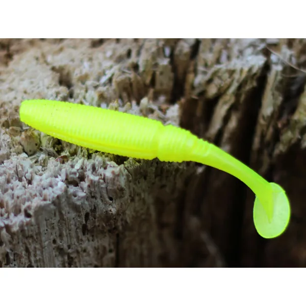Rapture Power Shad Dual 7.5cm Neon Yellow Plastikköder 15 Stück