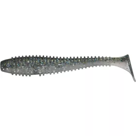   Rapture Ribbed Swing Shad 7cm Rauchblau Plastikköder 12 Stk.