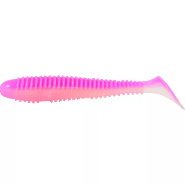 Rapture Ribbed Swing Shad 4cm Pink Shake Plastikköder 14 Stk.