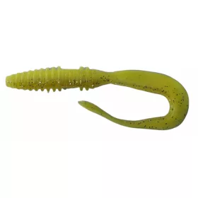   Rapture Mad Worm 8cm Chartreuse Ghost Kunststoffköder 10 Stück