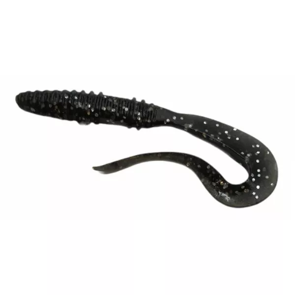 Rapture Mad Worm 10cm Dark Black Kunststoffköder 10 Stk.