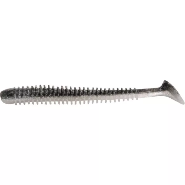 Rapture Rib Slim Shady 8.75cm Black Silver Plastikköder 10 Stück