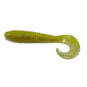   Rapture Swing Grub 7,5cm Chartreuse Ghost Plastikköder 10 Stück