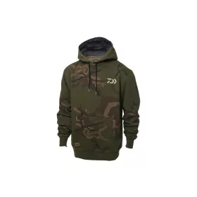 Daiwa Carp Camo Green Kapuzenpullover XL