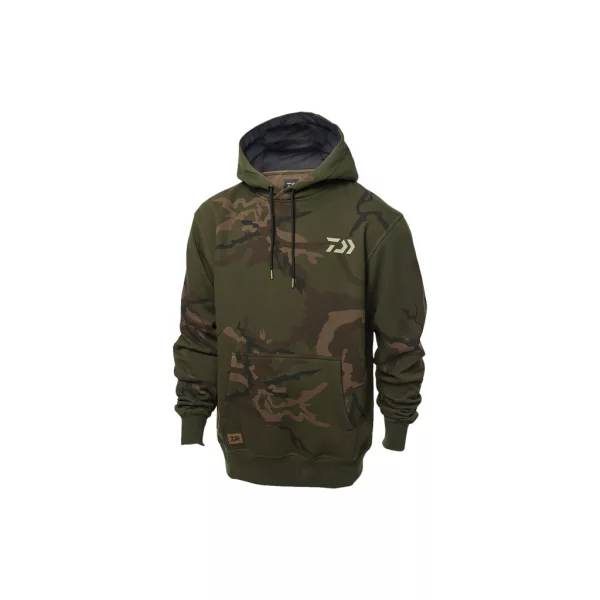 Daiwa Carp Camo Green Kapuzenpullover XL