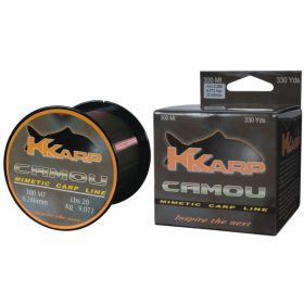 K-Karp Camou 600m 0,37mm Monofile Hauptschnur