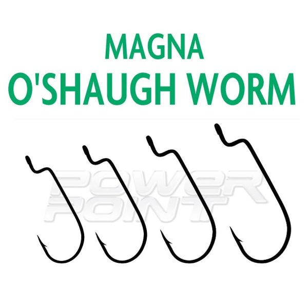 Rapture Magna O Shaugh Worm 3/0 Offset Haken 10 Stk.