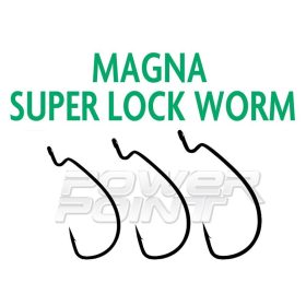 Rapture Magna Super Lock Worm 5/0 Offset-Haken 10 Stück