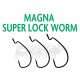 Rapture Magna Super Lock Worm 3/0 Offset-Haken 10 Stück
