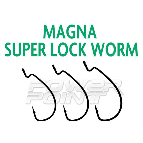 Rapture Magna Super Lock Worm 2/0 Offset-Haken 10 Stück