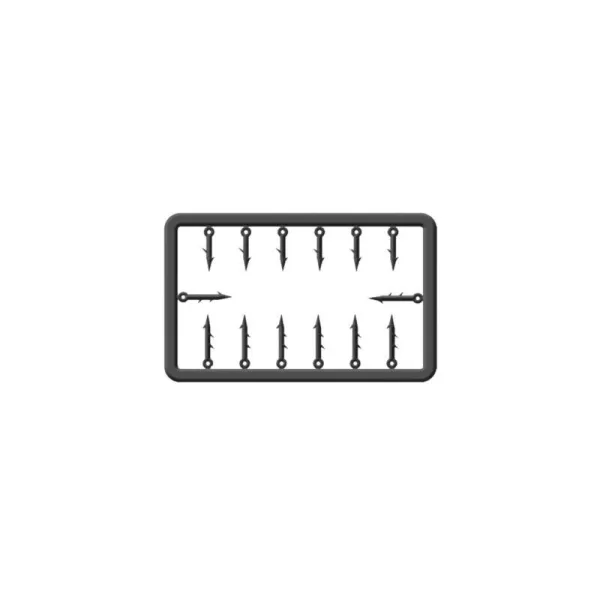 Cralusso Kunststoff-Köderdorn-Set (10-13 mm) M