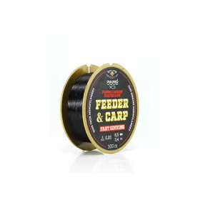   Cralusso Feeder&Carp Fast Sinking FluoroCarbon Coated QSP 0,22mm 300m Schnur