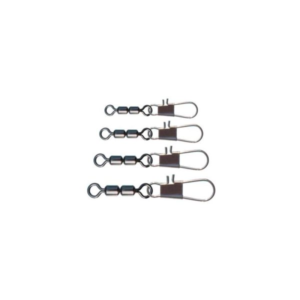 Cralusso Doppelwirbel mit Sicherheitsverschluss (6 Stk./Packung) 6