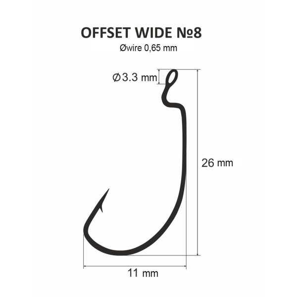 DS Offset wide Nr. 8. (6 St./Packung)