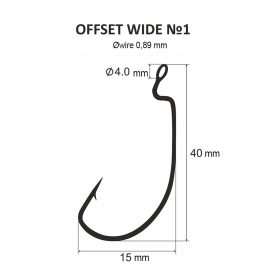 DS Offset wide Nr. 1. (4 Stk./Packung)