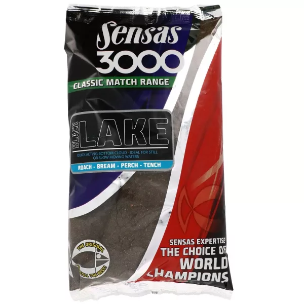 Sensas 3000 Schwarz See Futter 1kg