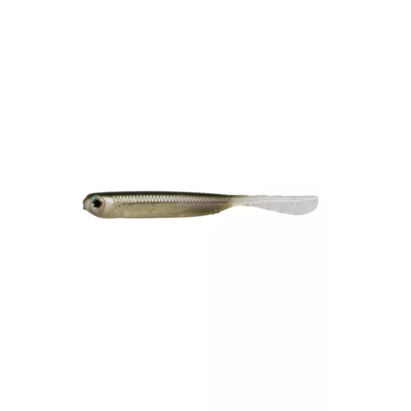 Tiemco PDL Super Livingfish 7,6cm 02 Pearl Smelt Gummifisch 7 Stück