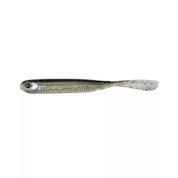 Tiemco PDL Super Livingfish 10cm 01 Crystal Smelt Gummifisch 6 Stk.