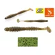 Tiemco Locoism Flexy Shad 7,6cm #100 Watermelon/BKF Plastikköder 9Stk.